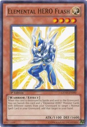 Elemental Hero Flash [GENF-EN090] Common - Yu-Gi-Oh! - Card Brawlers | Quebec | Canada |