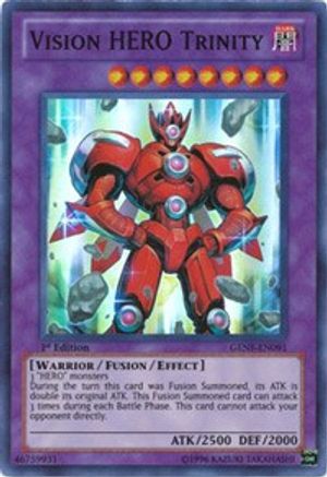Vision Hero Trinity [GENF-EN091] Super Rare - Yu-Gi-Oh! - Card Brawlers | Quebec | Canada |