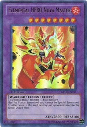 Elemental Hero Nova Master [GENF-EN093] Ultra Rare - Yu-Gi-Oh! - Card Brawlers | Quebec | Canada |