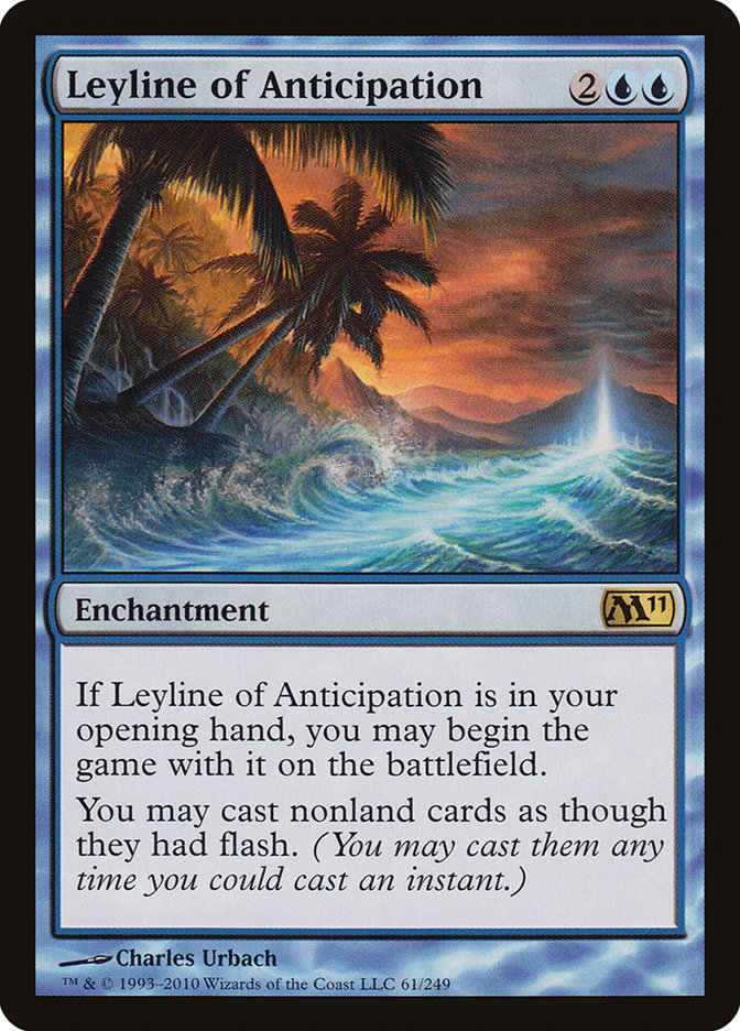 Leyline of Anticipation [Magic 2011] - Magic: The Gathering - Card Brawlers | Quebec | Canada |