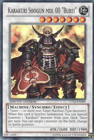 Karakuri Shogun mdl 00 "Burei" [CT10-EN009] Super Rare - Yu-Gi-Oh! - Card Brawlers | Quebec | Canada |