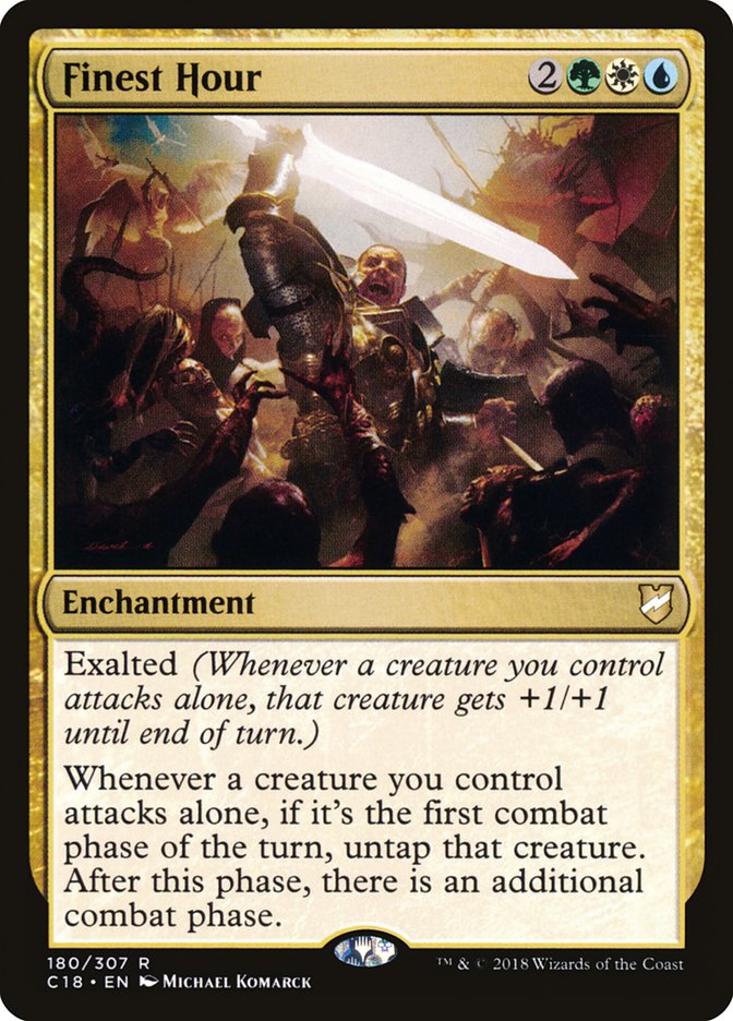 Finest Hour [Commander 2018] - Magic: The Gathering - Card Brawlers | Quebec | Canada |