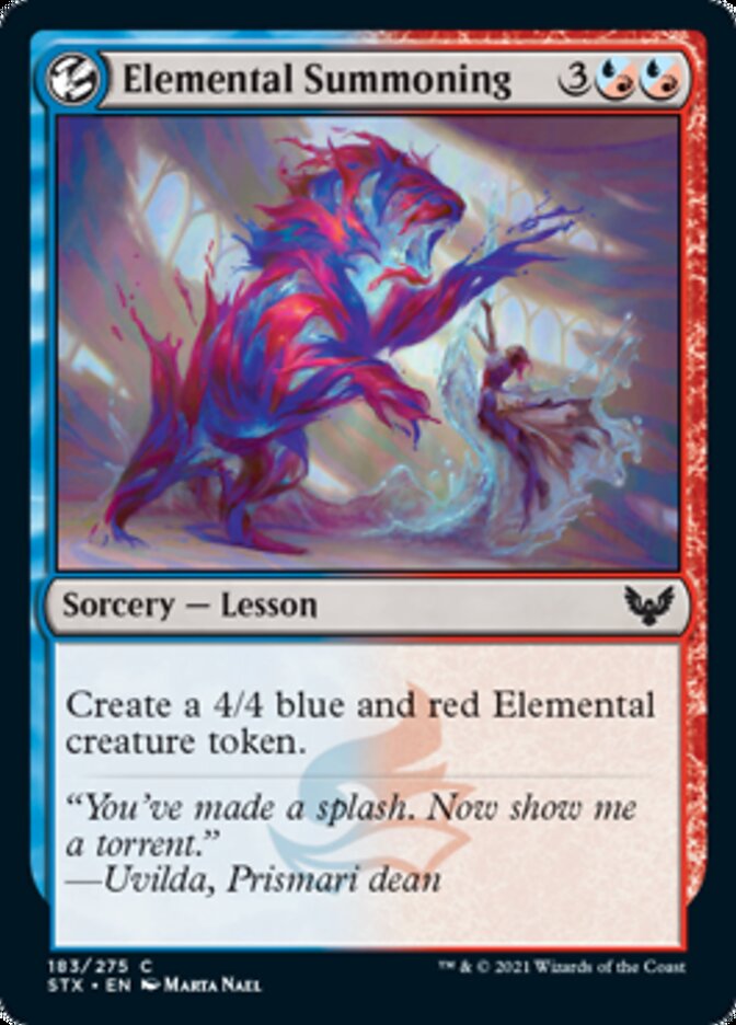 Elemental Summoning [Strixhaven: School of Mages] - Magic: The Gathering - Card Brawlers | Quebec | Canada |