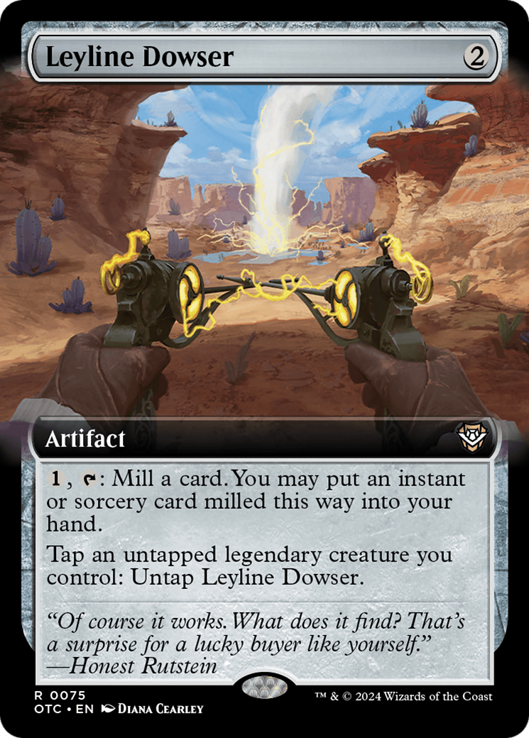 Leyline Dowser (Extended Art) [Outlaws of Thunder Junction Commander] - Magic: The Gathering - Card Brawlers | Quebec | Canada |