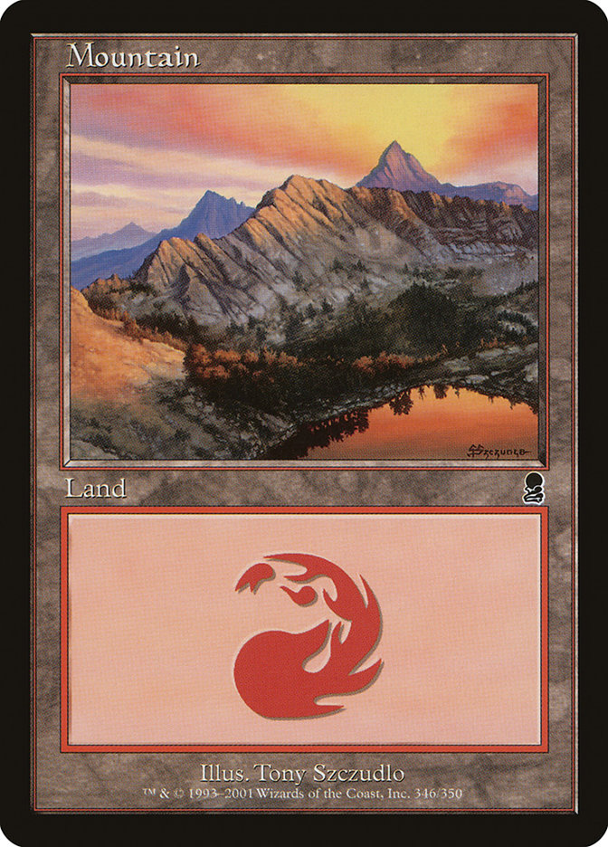 Mountain (346) [Odyssey] - Magic: The Gathering - Card Brawlers | Quebec | Canada |