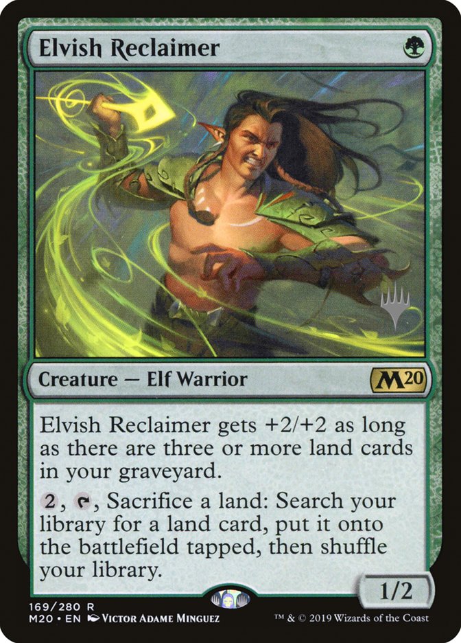 Elvish Reclaimer (Promo Pack) [Core Set 2020 Promos] - Magic: The Gathering - Card Brawlers | Quebec | Canada |
