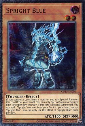 Spright Blue [OP21-EN001] Ultimate Rare - Yu-Gi-Oh! - Card Brawlers | Quebec | Canada |