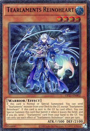 Tearlaments Reinoheart [OP21-EN002] Ultimate Rare - Yu-Gi-Oh! - Card Brawlers | Quebec | Canada |