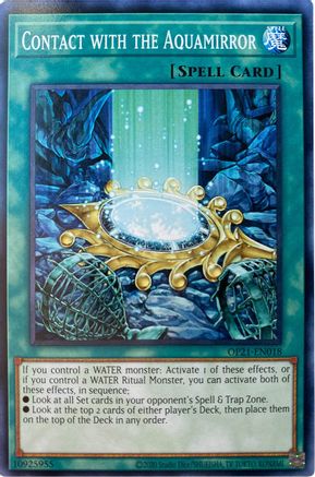 Contact with the Aquamirror [OP21-EN018] Common - Yu-Gi-Oh! - Card Brawlers | Quebec | Canada |
