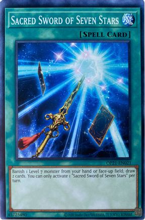 Sacred Sword of Seven Stars [OP21-EN021] Common - Yu-Gi-Oh! - Card Brawlers | Quebec | Canada |
