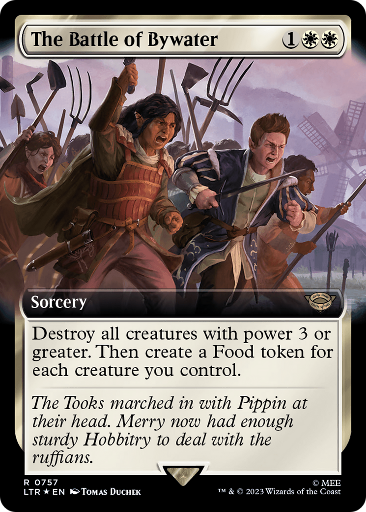 The Battle of Bywater (Extended Art) (Surge Foil) [The Lord of the Rings: Tales of Middle-Earth] - Magic: The Gathering - Card Brawlers | Quebec | Canada |