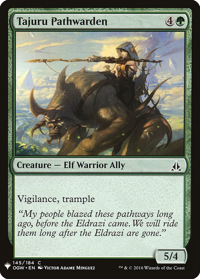 Tajuru Pathwarden [Mystery Booster] - Magic: The Gathering - Card Brawlers | Quebec | Canada |