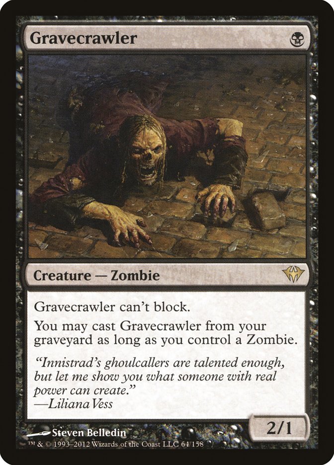Gravecrawler [Dark Ascension] - Magic: The Gathering - Card Brawlers | Quebec | Canada |