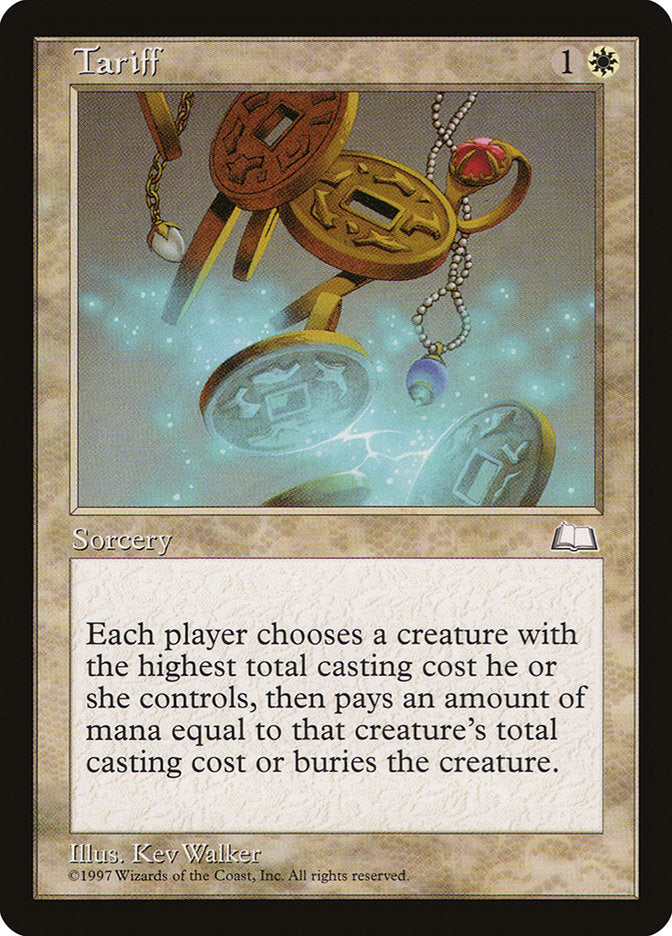 Tariff [Weatherlight] - Magic: The Gathering - Card Brawlers | Quebec | Canada |