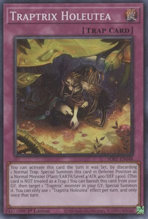 Traptrix Holeutea [SDBT-EN046] Super Rare - Yu-Gi-Oh! - Card Brawlers | Quebec | Canada |