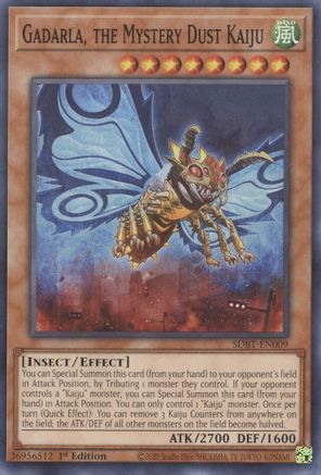 Gadarla, the Mystery Dust Kaiju [SDBT-EN009] Common - Yu-Gi-Oh! - Card Brawlers | Quebec | Canada |