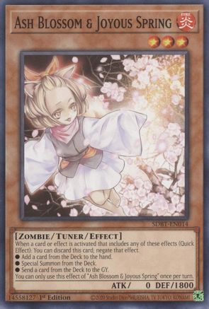 Ash Blossom & Joyous Spring [SDBT-EN014] Common - Yu-Gi-Oh! - Card Brawlers | Quebec | Canada |