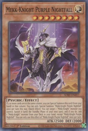Mekk-Knight Purple Nightfall [SDBT-EN017] Common - Yu-Gi-Oh! - Card Brawlers | Quebec | Canada |