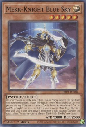 Mekk-Knight Blue Sky [SDBT-EN018] Common - Yu-Gi-Oh! - Card Brawlers | Quebec | Canada |