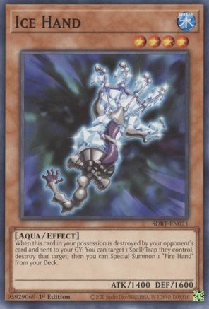 Ice Hand [SDBT-EN021] Common - Yu-Gi-Oh! - Card Brawlers | Quebec | Canada |