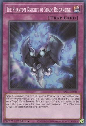 The Phantom Knights of Shade Brigandine [SDBT-EN035] Common - Yu-Gi-Oh! - Card Brawlers | Quebec | Canada |
