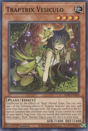Traptrix Vesiculo [SDBT-EN008] Common - Yu-Gi-Oh! - Card Brawlers | Quebec | Canada |