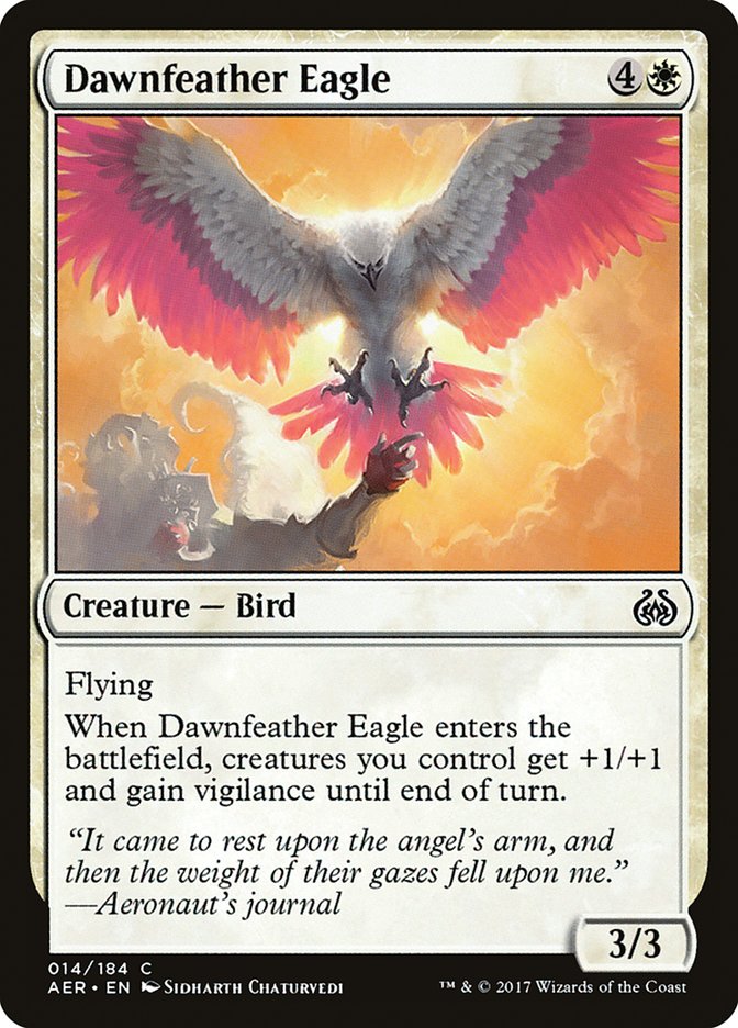 Dawnfeather Eagle [Aether Revolt] - Magic: The Gathering - Card Brawlers | Quebec | Canada |