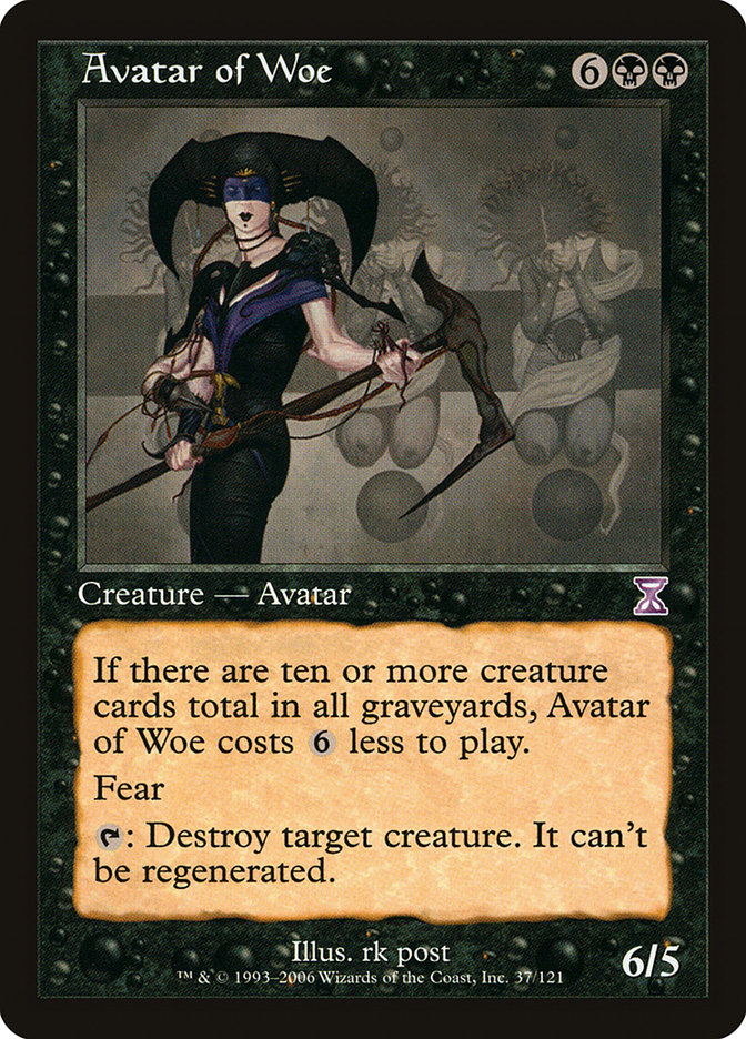 Avatar of Woe [Time Spiral Timeshifted] - Magic: The Gathering - Card Brawlers | Quebec | Canada |