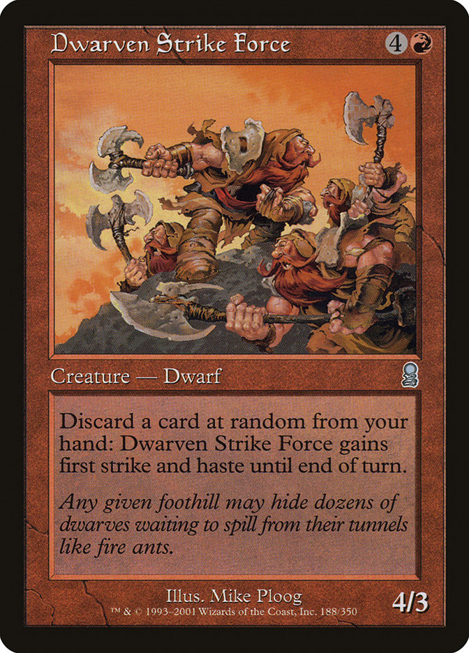 Dwarven Strike Force [Odyssey] - Magic: The Gathering - Card Brawlers | Quebec | Canada |