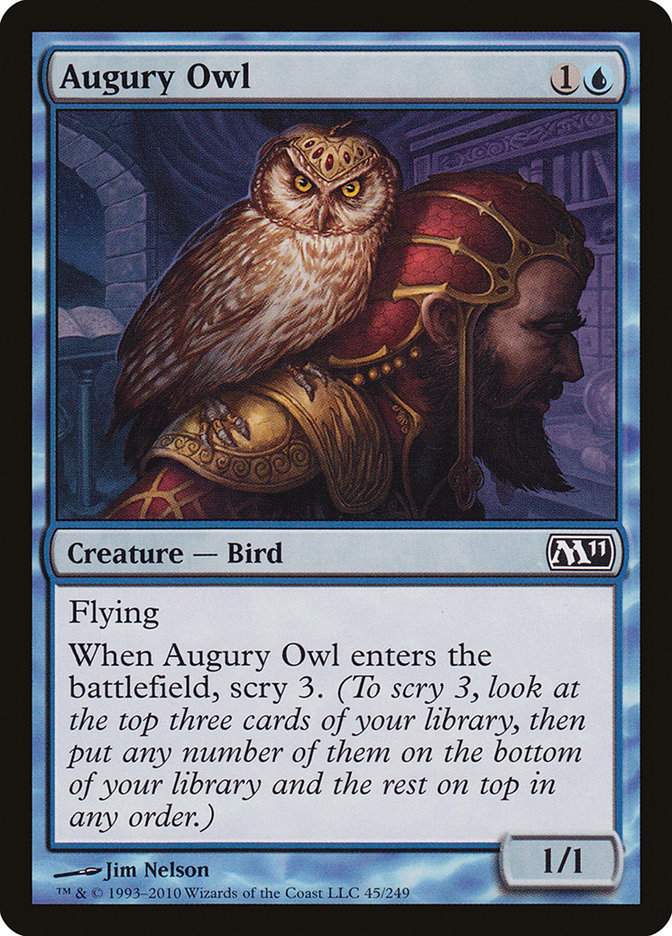 Augury Owl [Magic 2011] - Magic: The Gathering - Card Brawlers | Quebec | Canada |