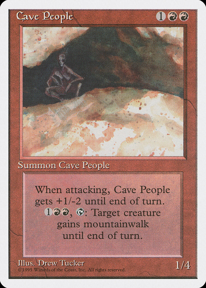 Cave People [Fourth Edition] - Magic: The Gathering - Card Brawlers | Quebec | Canada |