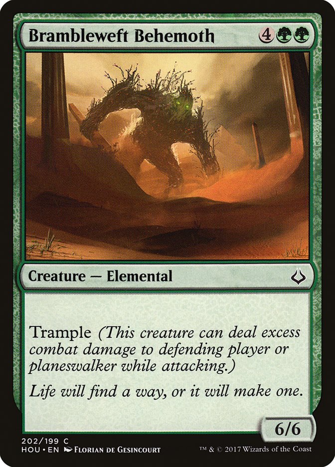 Brambleweft Behemoth [Hour of Devastation] - Magic: The Gathering - Card Brawlers | Quebec | Canada |