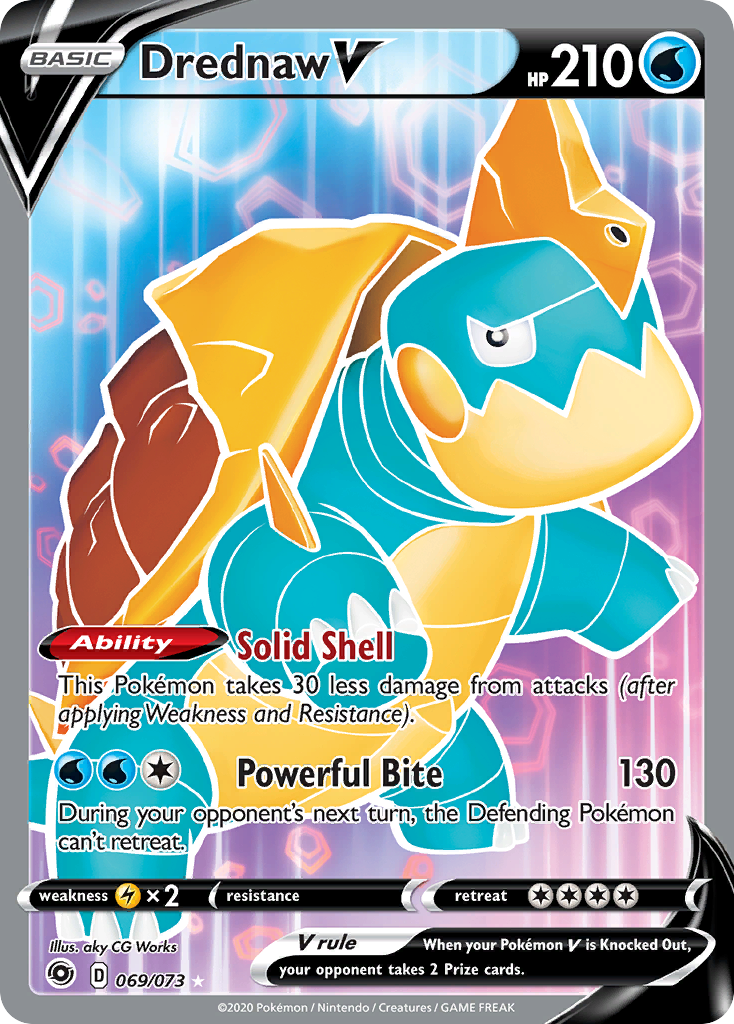 Drednaw V (069/073) [Sword & Shield: Champion's Path] - Pokémon - Card Brawlers | Quebec | Canada |