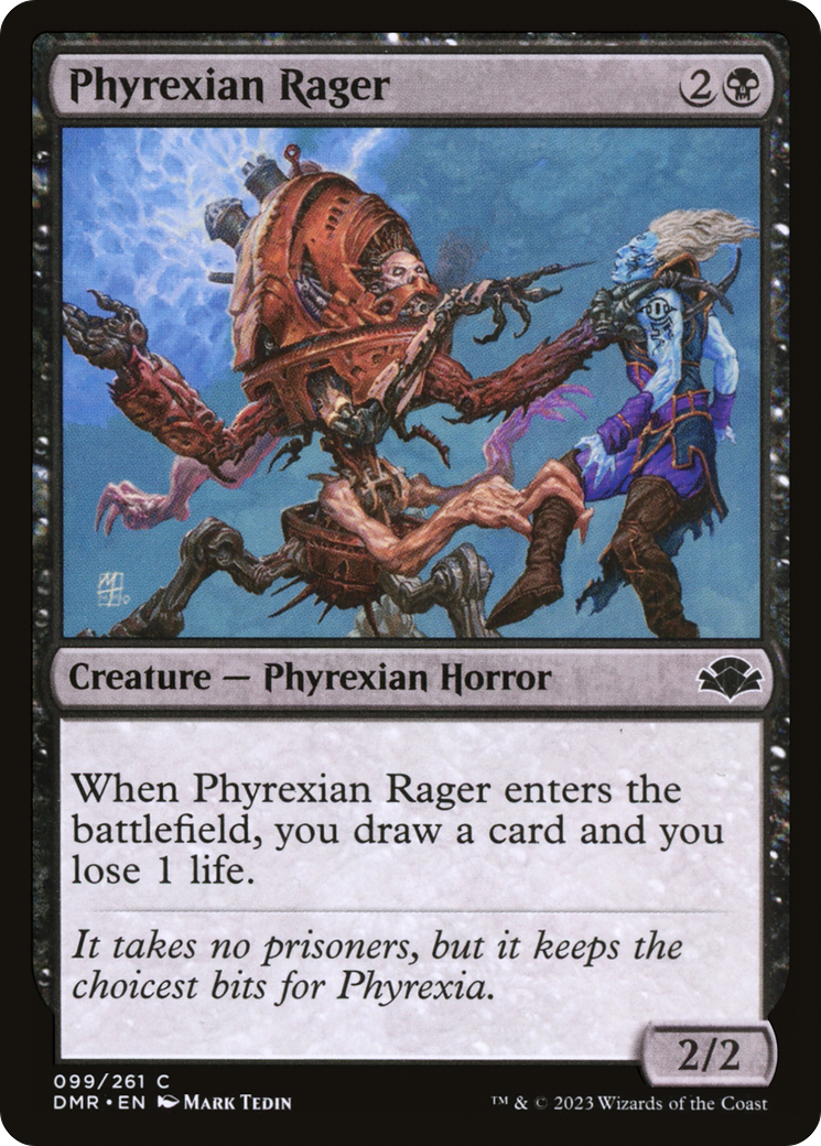 Phyrexian Rager [Dominaria Remastered] - Magic: The Gathering - Card Brawlers | Quebec | Canada |
