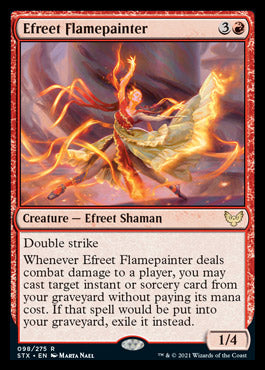 Efreet Flamepainter [Strixhaven: School of Mages] - Magic: The Gathering - Card Brawlers | Quebec | Canada |