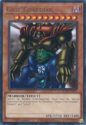 Gate Guardian [MAZE-EN035] Rare - Yu-Gi-Oh! - Card Brawlers | Quebec | Canada |