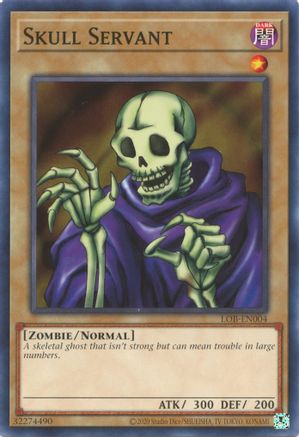 Skull Servant (25th Anniversary) [LOB-EN004] Common - Yu-Gi-Oh! - Card Brawlers | Quebec | Canada |