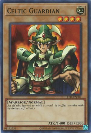 Celtic Guardian (25th Anniversary) [LOB-EN007] Super Rare - Yu-Gi-Oh! - Card Brawlers | Quebec | Canada |