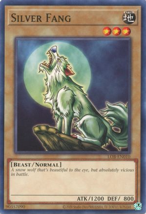 Silver Fang (25th Anniversary) [LOB-EN010] Common - Yu-Gi-Oh! - Card Brawlers | Quebec | Canada |