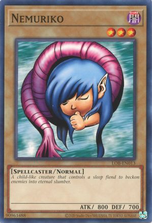 Nemuriko (25th Anniversary) [LOB-EN013] Common - Yu-Gi-Oh! - Card Brawlers | Quebec | Canada |