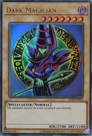 Dark Magician (25th Anniversary) [LOB-EN005] Ultra Rare - Yu-Gi-Oh! - Card Brawlers | Quebec | Canada |