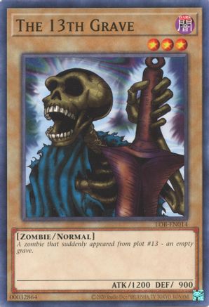 The 13th Grave (25th Anniversary) [LOB-EN014] Common - Yu-Gi-Oh! - Card Brawlers | Quebec | Canada |