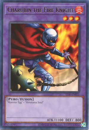 Charubin the Fire Knight (25th Anniversary) [LOB-EN015] Rare - Yu-Gi-Oh! - Card Brawlers | Quebec | Canada |