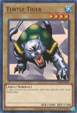 Turtle Tiger (25th Anniversary) [LOB-EN023] Common - Yu-Gi-Oh! - Card Brawlers | Quebec | Canada |