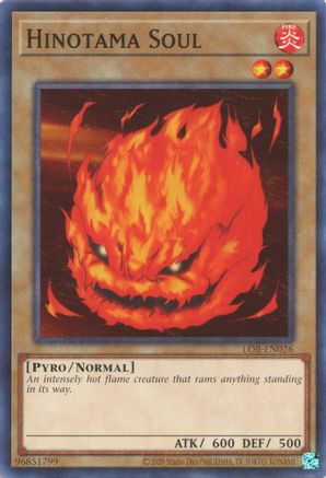 Hinotama Soul (25th Anniversary) [LOB-EN026] Common - Yu-Gi-Oh! - Card Brawlers | Quebec | Canada |