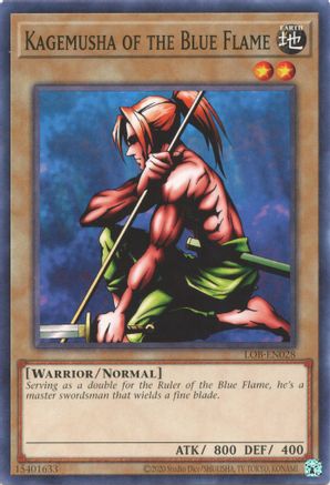 Kagemusha of the Blue Flame (25th Anniversary) [LOB-EN028] Common - Yu-Gi-Oh! - Card Brawlers | Quebec | Canada |