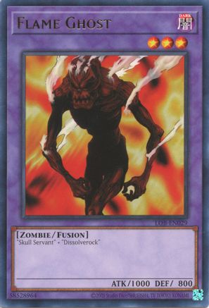 Flame Ghost (25th Anniversary) [LOB-EN029] Rare - Yu-Gi-Oh! - Card Brawlers | Quebec | Canada |