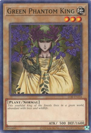 Green Phantom King (25th Anniversary) [LOB-EN034] Common - Yu-Gi-Oh! - Card Brawlers | Quebec | Canada |