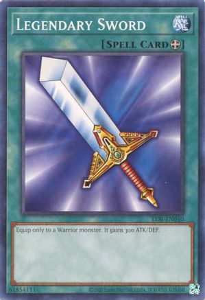 Legendary Sword (25th Anniversary) [LOB-EN040] Common - Yu-Gi-Oh! - Card Brawlers | Quebec | Canada |