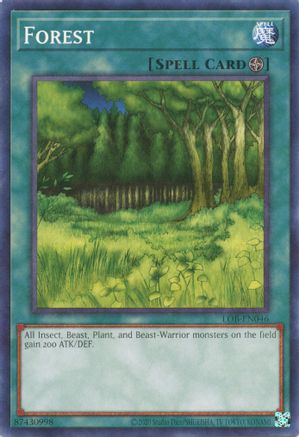 Forest (25th Anniversary) [LOB-EN046] Common - Yu-Gi-Oh! - Card Brawlers | Quebec | Canada |